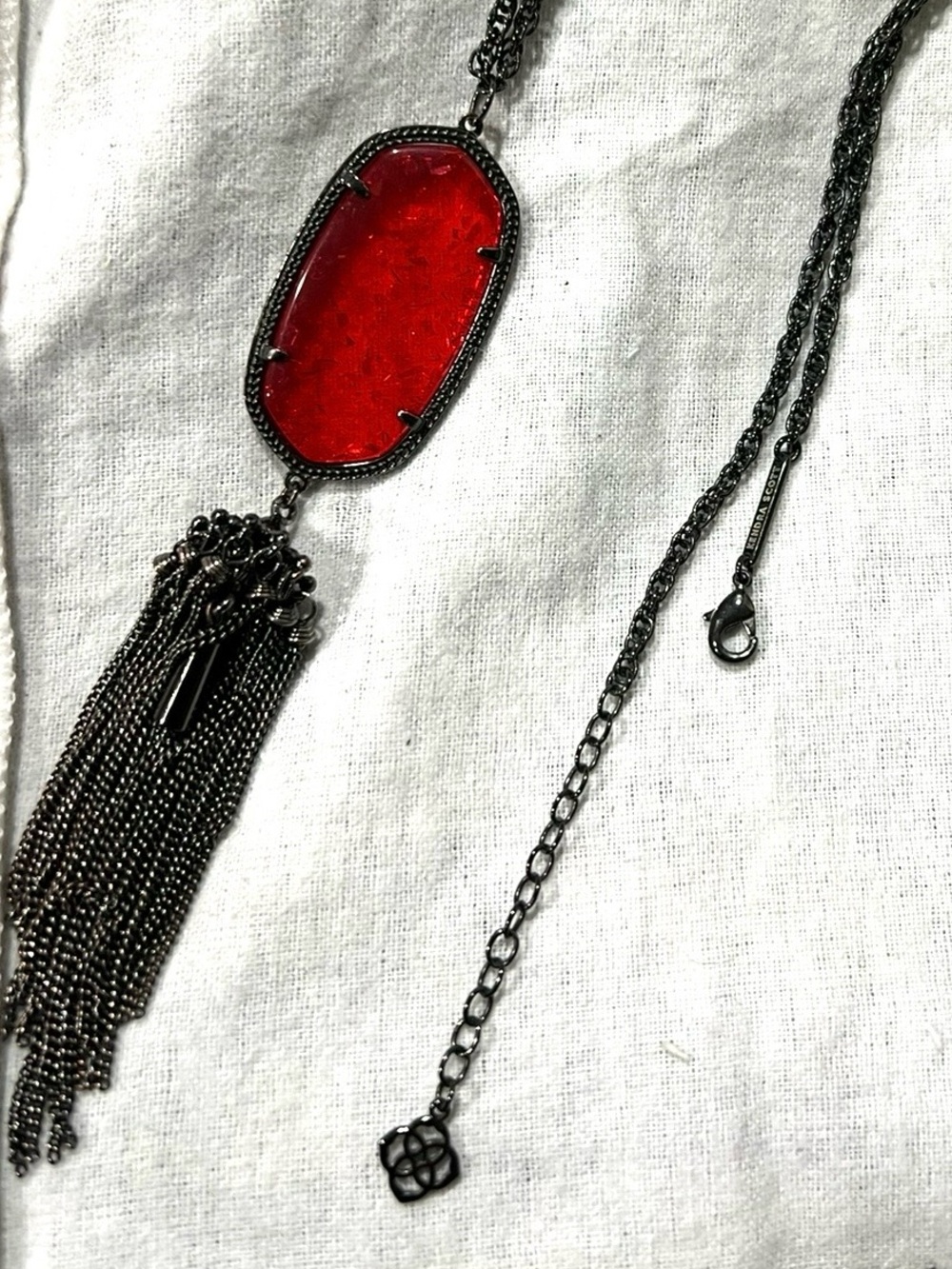 Kendra Scott glitter red rayne
